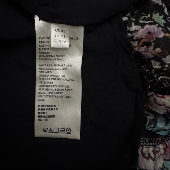 Free People Closer To The Heart Mini Floral Dress Size XS - Picture 7 of 9